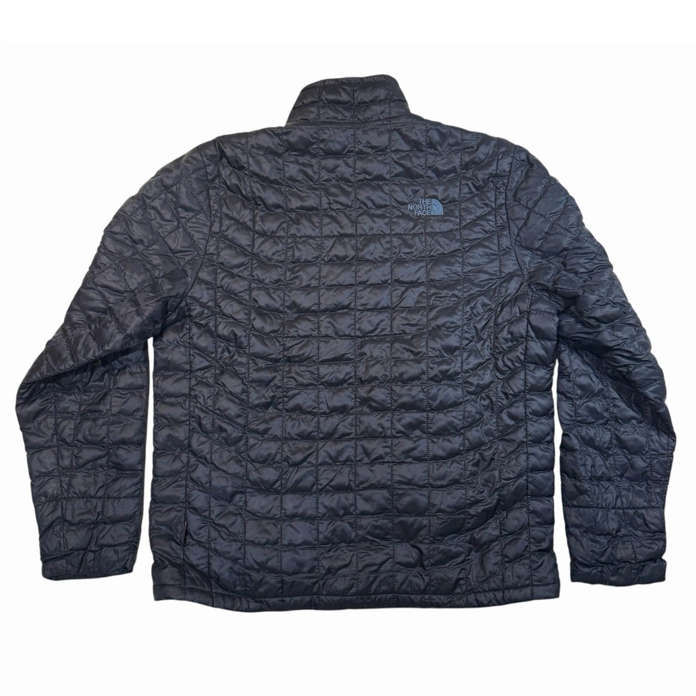 The North Face Thermoball Full Zip Jacket Mens Large Blue Quilted NF00C762 - Picture 2 of 16